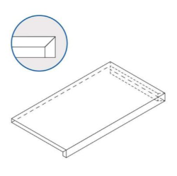 Ступень Italon Skyfall X2 620070001563 Grigio Scalino Ang. Dx 33×60 Ступень Italon Skyfall X2 620070001563 Grigio Scalino Ang. Dx 33×60