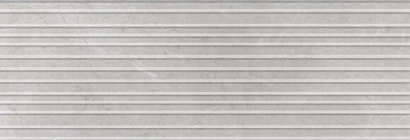 12095R Керамическая плитка 25x75 Низида серый светлый структура глянцевый обрезной в Москве