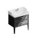 Тумба напольная с 2 ящиками 80см, Kerama Marazzi Pompei, PO.N.80.2\BLK цвет: черная глянцевая