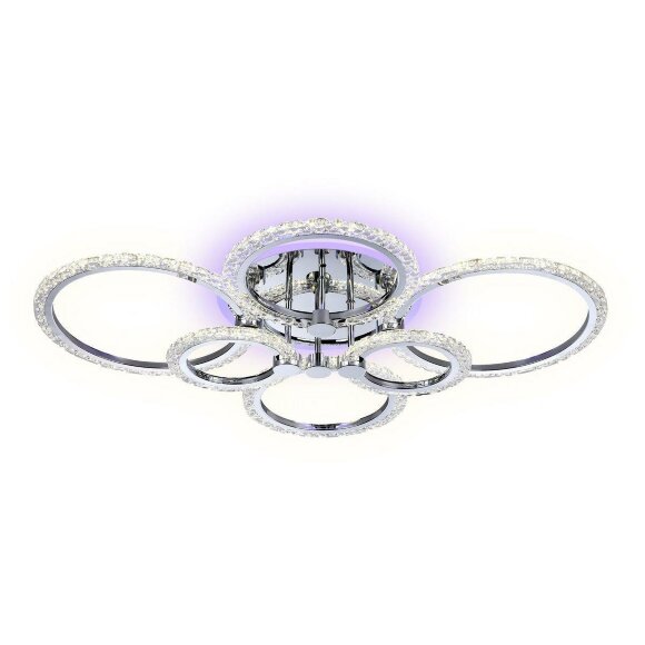 Потолочная светодиодная люстра Original современный FA413, Ambrella light цвет: хром