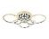 Потолочная светодиодная люстра Original современный FA413, Ambrella light цвет: хром