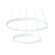 Подвесной светодиодный светильник Comfort Line хай-тек FL5862, Ambrella light цвет: белый