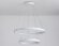 Подвесной светодиодный светильник Comfort Line хай-тек FL5862, Ambrella light цвет: белый