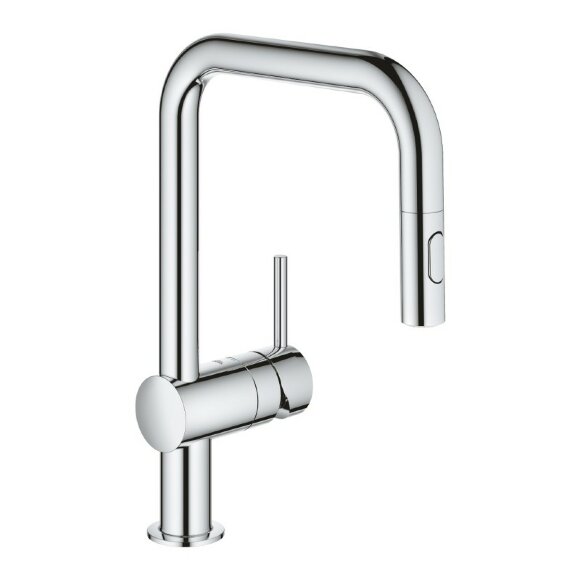 Смеситель для кухни, с выдвижным изливом GROHE Minta арт. 32322002