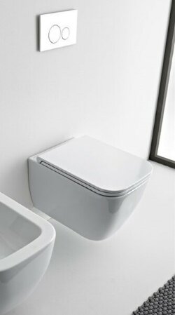 Унитаз подвесной + сиденье + набор для креплений, Teorema Scarabeo - 5126/CL-228928 Унитаз подвесной + сиденье + набор для креплений, Teorema Scarabeo - 5126/CL-228928