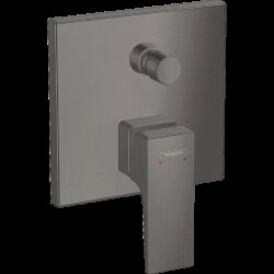 Hansgrohe смеситель для ванны скрытого монтажа, со встроенной защитной комбинацией, Metropol, матовый черный арт. 32546340 Hansgrohe смеситель для ванны скрытого монтажа, со встроенной защитной комбинацией, Metropol, матовый черный арт. 32546340