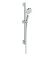 Hansgrohe душевой гарнитур со штангой 65см, Crometta, матовый хром арт. 26533400