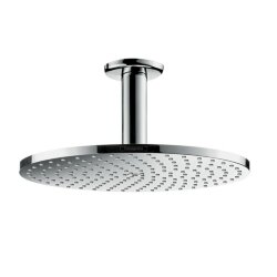 Hansgrohe верхний душ с потолочным кронштейном, Raindance S, глянцевый хром арт. 27620000