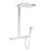 Hansgrohe душевая система с термостатом, Rainmaker Select, матовый хром арт. 27109400