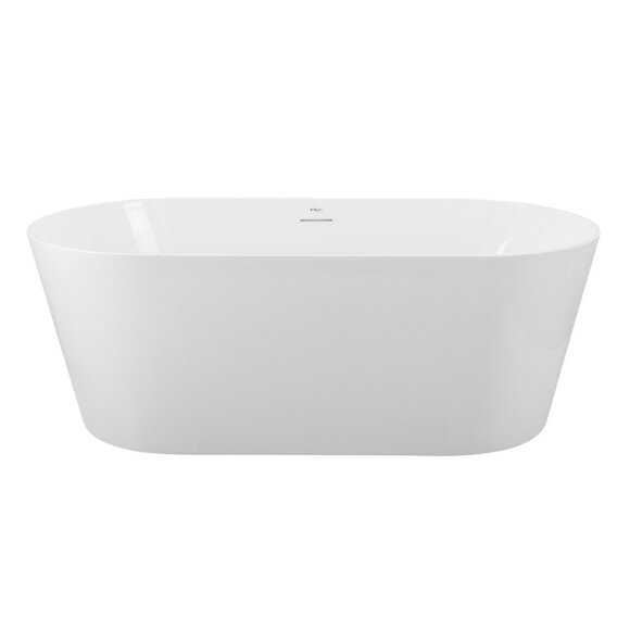 BelBagno Акриловая ванна 170x80, отдельностоящая, овальная, белая, арт. BB416-1700-800