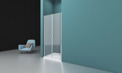 BelBagno Душевая дверь в нишу 160x195 глянцевый хром, ETNA, арт. ETNA-B-2-160-C-Cr