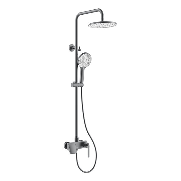 Душевая стойка, GL-9103-GM, Gunmetal, Black&White арт. 9103GM