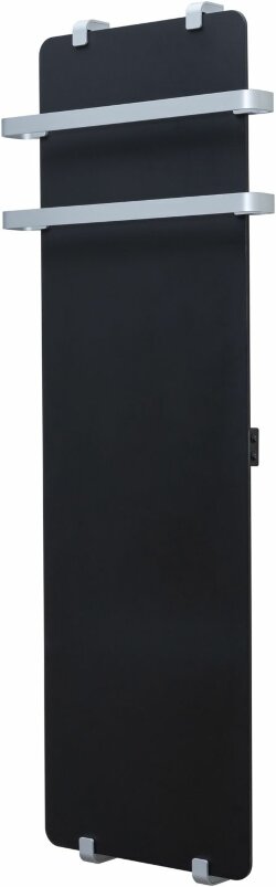 Полотенцесушитель электрический с рейлингом 2.0 и креплением, серебро браш 120x44 Infinity Allen Brau арт. 00325624 Полотенцесушитель электрический с рейлингом 2.0 и креплением, серебро браш 120x44 Infinity Allen Brau арт. 00325624