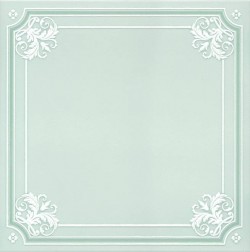 Kerama Marazzi Петергоф AD\D315\SG1547 Зеленый 40,2x40,2 - Декор