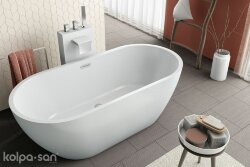 Ванна DALIA-FS 170X80 GREY&WHITE Kolpa-San арт. 927330