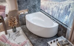 Ванна LIBRETTO 160X100-R (Л. угл.) (1W28) Kolpa-San