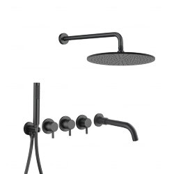 Feramolli Душевая система для ванны и душа Ele арт. BL744-12+BL677S-21 Feramolli Душевая система для ванны и душа Ele арт. BL744-12+BL677S-21