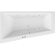 Акриловая ванна Sfera Slim 170x100 L с гидромассажем Excellent, WAEX.SFL17S.SOFT.CR