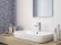 Раковина на столешницу 60 SQUARE, Cersanit Caspia, арт. S-UM-CAS60/1-S-w