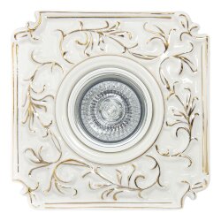 Встраиваемый светильник прованс 001-WHG, Abrasax цвет: белый Встраиваемый светильник прованс 001-WHG, Abrasax цвет: белый