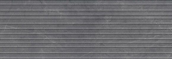 12094R Керамическая плитка 25x75 Низида серый структура глянцевый обрезной в Москве