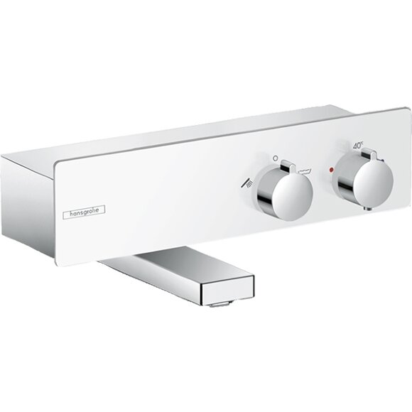 Смеситель для ванны, 13107400 ShowerTablet Hansgrohe, цвет: shower tablet с термостатом белый хром