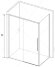 RGW Душевой уголок SV-42 150х80 профиль хром стекло прозрачное алюминий, стекло арт. 32324258-011