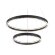 Подвесной светодиодный светильник Comfort Line хай-тек FL5865, Ambrella light цвет: черный