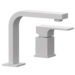 Смеситель для раковины (белый матовый) REMER Absolute AU57BO