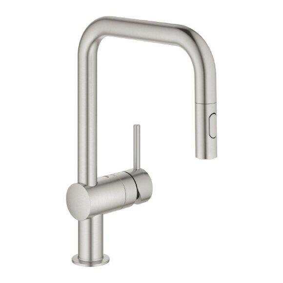 Смеситель для кухни, с выдвижным изливом GROHE Minta арт. 32322DC2