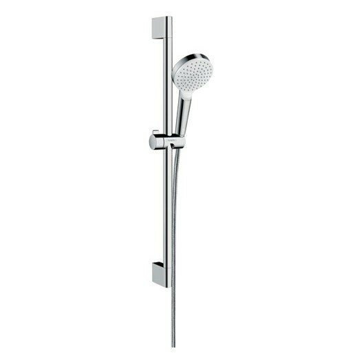 Hansgrohe душевой гарнитур со штангой 65см, Crometta, матовый хром арт. 26535400
