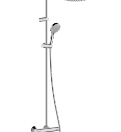 Hansgrohe душевая система с термостатом, Vernis Blend, глянцевый хром арт. 26089000 Hansgrohe душевая система с термостатом, Vernis Blend, глянцевый хром арт. 26089000