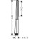 Hansgrohe ручной душ, Rainfinity, матовый черный арт. 26866670