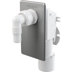 Сифон для стиральной машины (aps3) полированная сталь Alcaplast арт. AG210321100 Сифон для стиральной машины (aps3) полированная сталь Alcaplast арт. AG210321100