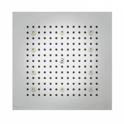 Верхний душ 470x470 мм, с 8 LED RGB, блок питания/управления, Cromoterapia, гибкая подводка BOSSINI Cube арт. H37456.030 цвет: хром Верхний душ 470x470 мм, с 8 LED RGB, блок питания/управления, Cromoterapia, гибкая подводка BOSSINI Cube арт. H37456.030 цвет: хром