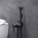 Гигиенический душ со смесителем, Dorff Logic D3075000BL 
