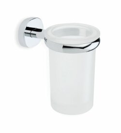 Настенный стеклянный стакан Diana STIL HAUS, хром - DI10(08) Настенный стеклянный стакан Diana STIL HAUS, хром - DI10(08)