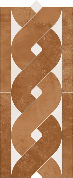 Kerama Marazzi Павловск ID64 наборный 41,5x17 - Бордюр