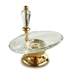 3SC Мыльница настольная,  Boheme цвет: золото арт. BO01AGD
