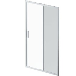 Душевая дверь 120 профиль хром матовый стекло тонированное-прозрачное AM.PM Gem арт. W90G-120-1-195MG