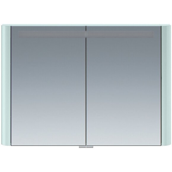 Зеркальный шкаф 100 с подсветкой мятный AM.PM Sensation арт. M30MCX1001GG