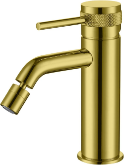 Смеситель для биде Allen Brau Priority, цвет: золото матовое, арт. 5.31A04-GB Смеситель для биде Allen Brau Priority, цвет: золото матовое, арт. 5.31A04-GB