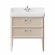Тумба напольная с 2 ящиками 80см, Kerama Marazzi Pompei, PO.N.80.2\CAM цвет: камео бежевый глянцевый