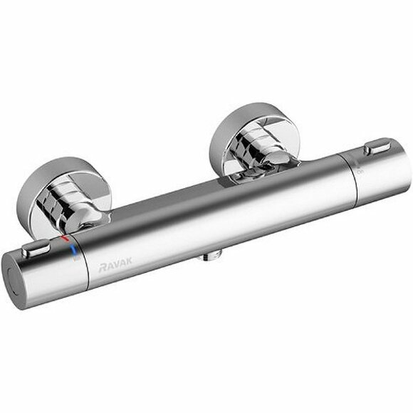 Смеситель для душа Ravak 300 te 033.00/150 с термостатом хром Termo (Чехия) - X070096