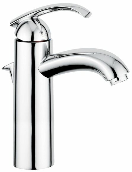 Высокий смеситель с донным клапаном для раковины, Emmevi Dakota, 73003-BigCR цвет: хром