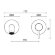 Смеситель для раковины, черный, Almar Washbasin mixer - E210053.MB