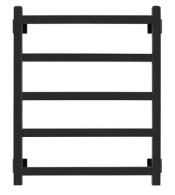 Полотенцесушитель электрический, черный матовый, Secado 60x40, Корсико 1 - 4603777472658