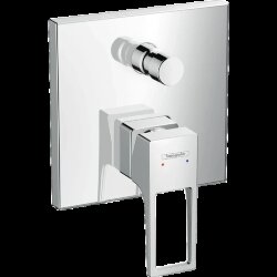 Hansgrohe смеситель для ванны скрытого монтажа, со встроенной защитной комбинацией, Metropol, глянцевый хром арт. 74546000 Hansgrohe смеситель для ванны скрытого монтажа, со встроенной защитной комбинацией, Metropol, глянцевый хром арт. 74546000