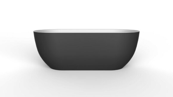 BelBagno Акриловая ванна 170x80, отдельностоящая, овальная, белая, арт. BB70-1700-800-W/NM