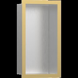 Hansgrohe настенный короб с цветом корпуса и дизайнерской рамой, 30х15х10 см, XtraStoris Individual, глянцевое золото арт. 56094990 Hansgrohe настенный короб с цветом корпуса и дизайнерской рамой, 30х15х10 см, XtraStoris Individual, глянцевое золото арт. 56094990